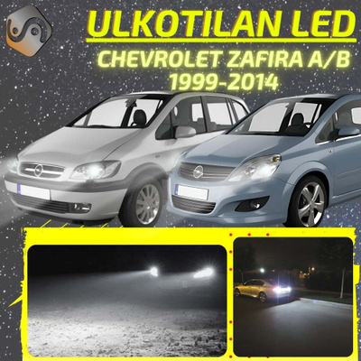 ZAFIRA A/B 1999-2014 Ulkoiset LED -valot
