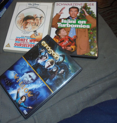 DVD 4 x elokuvia Isäni on turbomies ym.
