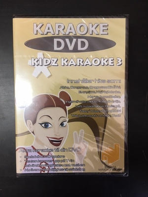 Svenska Karaokefabriken - Kidz Karaoke 3 DVD (UUSI)