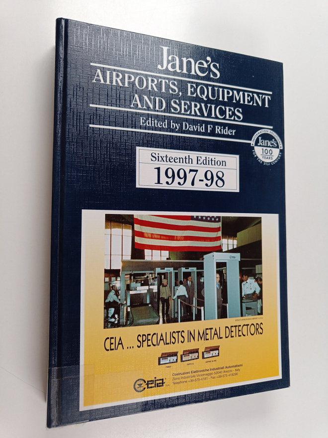 David F. Rider : Jane's - Airports, equipment and services
