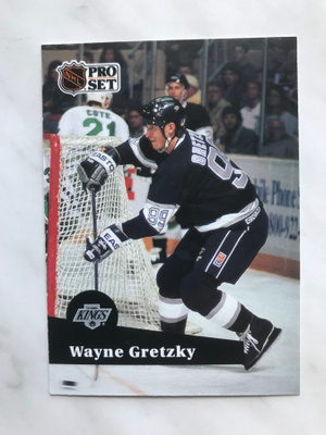 1991-92 Proset French Wayne Gretzky #101