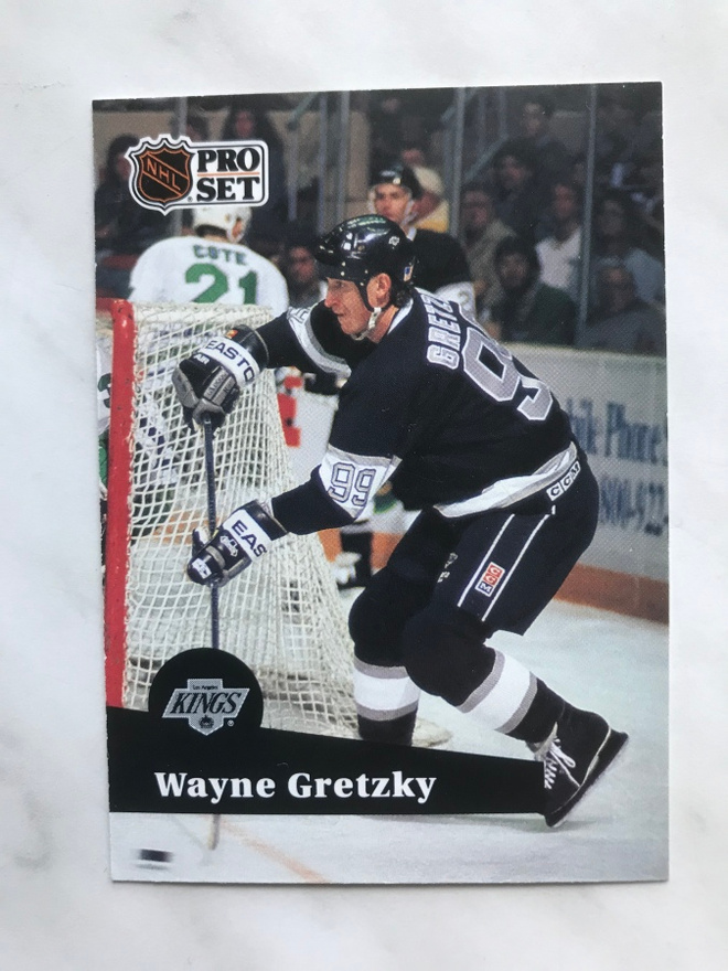 1991-92 Proset French Wayne Gretzky #101