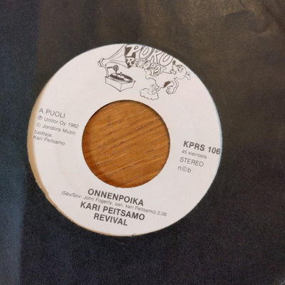 Kari Peitsamo Revival-Onnenpoika/Musta pörssi