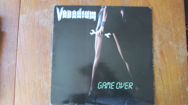 Vanadium : Game Over (RARE, italialaisen heavy LP 1984)