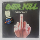 OVERKILL - !!!FUCK YOU!!! M-/EX EU -87 1ST PRESS 12" EP - pikkukuva 1