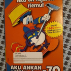 Aku Ankka näköispanos 1970 mainoskuori AVAAMATON! - pikkukuva 1