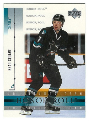 01-02 Upper Deck Honor Roll #59 Brad Stuart