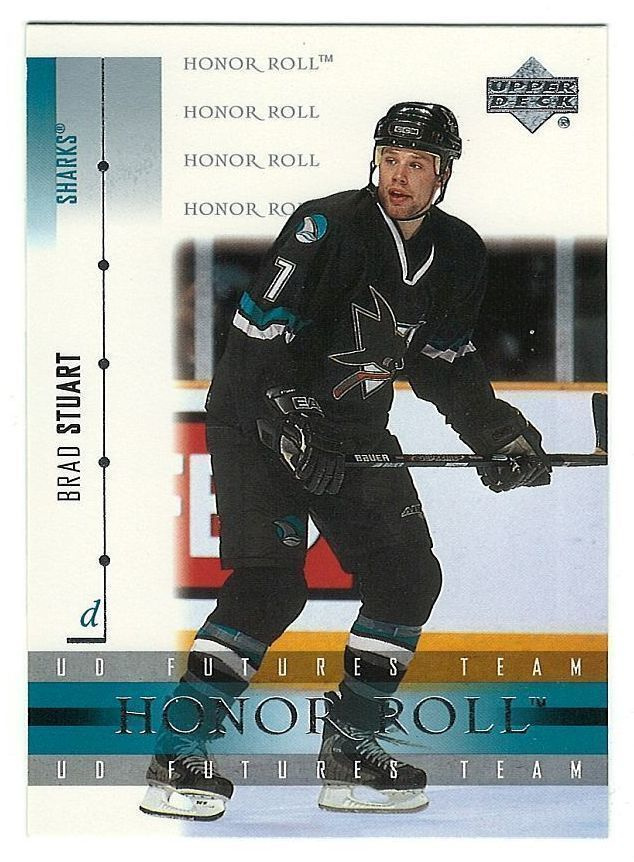 01-02 Upper Deck Honor Roll #59 Brad Stuart