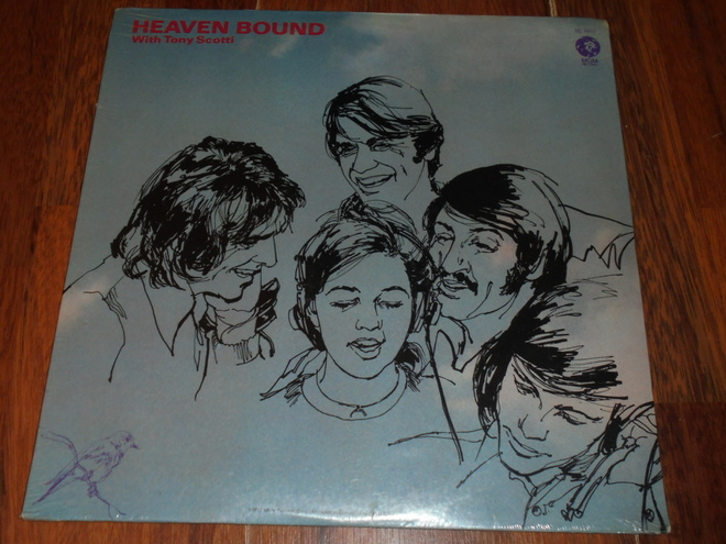 HEAVEN BOUND With Tony Scotti - LP 1972 pop rock MINT