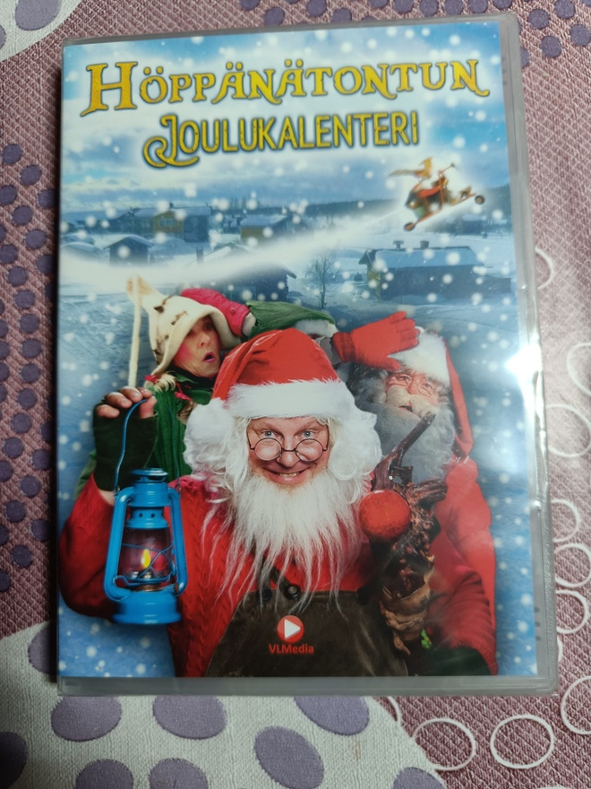 Höppänätontun joulukalenteri DVD