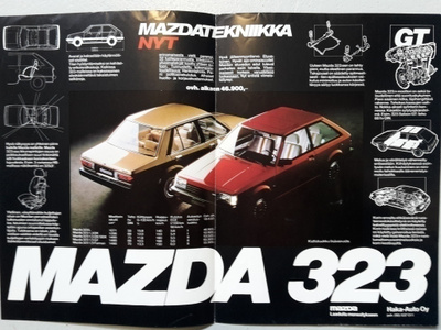 Mazda 323 -esite, 1983