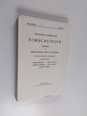 Finnisch-ugrische Forschungen : Zeitschrift fur finnisch-...