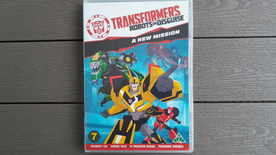 DVD: Transformers Robots In Disguise: Jaksot 1-7 A New Missi