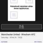 Kaksi lippua Manchester United vs. Wrexham -otteluun - pikkukuva 3