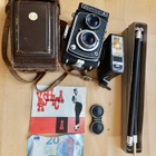 VANHA Kandera Yashica A SIISTI  + Varusteita - pikkukuva 1