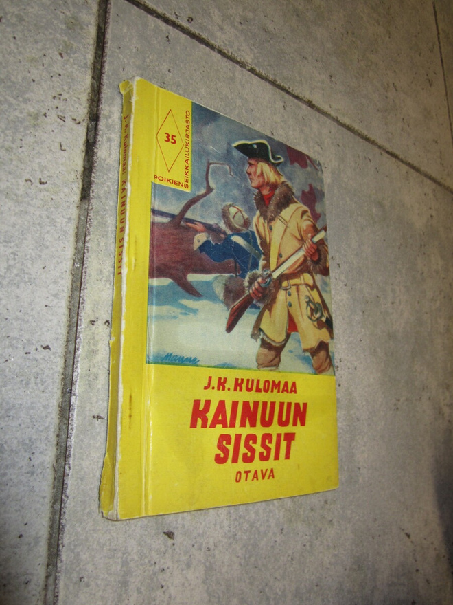 J.K.KULOMAA - KAINUUN SISSIT - POIKIEN SEIKKAILUKIRJASTO 35