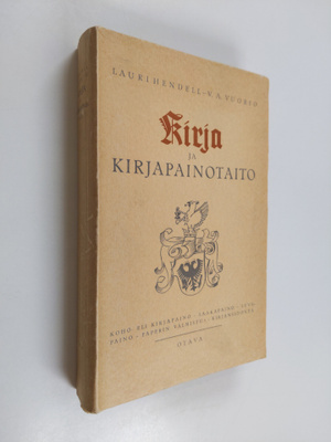 Lauri Hendell : Kirja ja kirjapainotaito