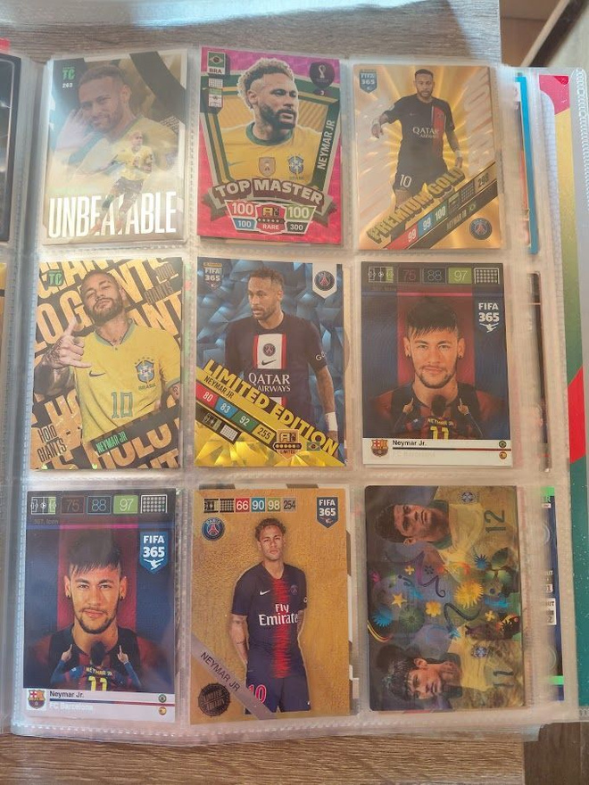 Neymar kortit erä 2