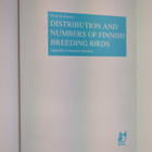 Pertti Koskimies : Distribution and Numbers of Finnish Br... - pikkukuva 1