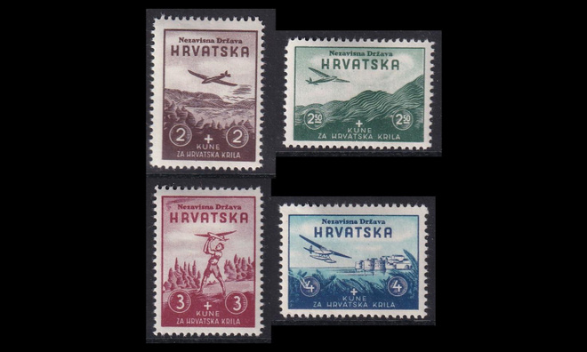 Kroatia 70-3 * Lentokonepienoismallinäyttely (1942)