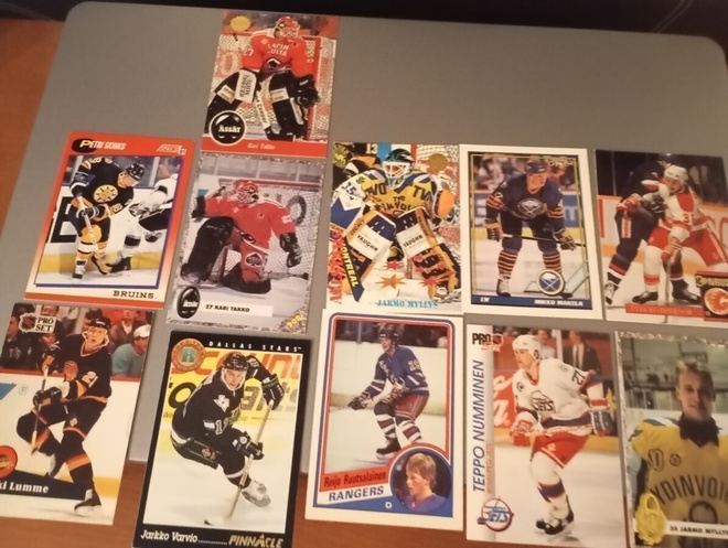NHL/SM-liiga kortit Mylly, Takko etc.