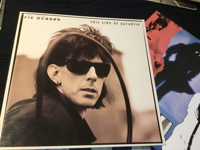 Ric Ocasek This side of Paradise 1989 lp ger inn