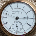 W.C. Peau Chamois / Hampden Watch taskukello. - pikkukuva 2