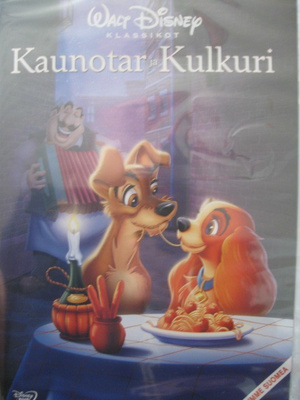 KAUNOTAR JA KULKURI DVD UUSI
