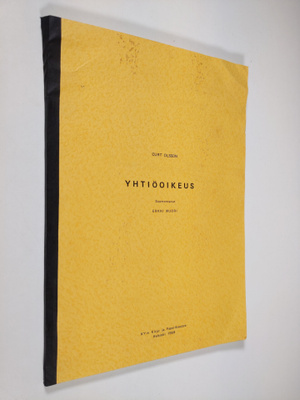 Curt Olsson : Yhtiöoikeus