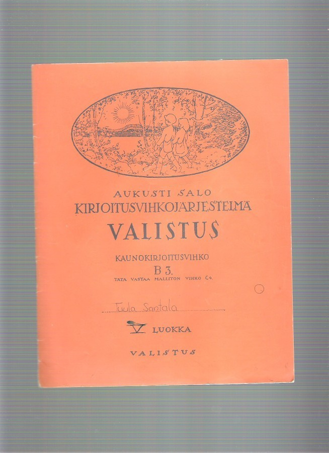 Kirjoitusvihkojärjestelmä B 3 ja B 2, Valistus.