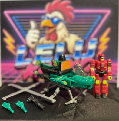 G1 Action Masters: Helicopter with Over-Run COMPLEAT!