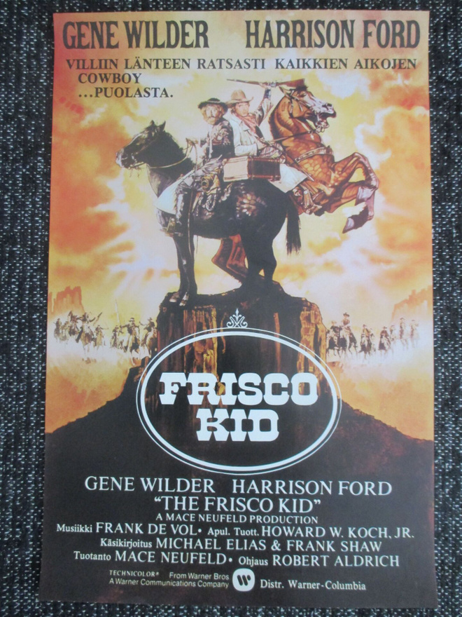 Frisco Kid (Robert Aldrich, 1979) - vanha elokuvajuliste