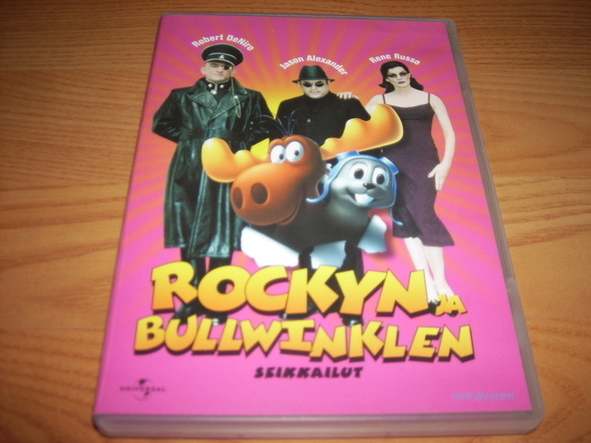 ROCKYN JA BULLWINKLEN SEIKKAILUT - DVD