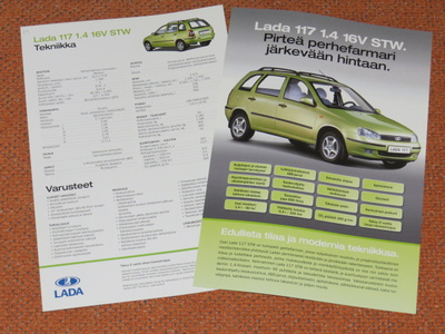 2009 Lada 117 16v STW  esite - KUIN UUSI - suomalainen