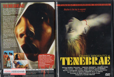 Tenebrae (88 385) UUSI -ulk- DVD 1982 SF- TXT