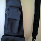 Musta Italy Sling Bag / Yksiolkain / Yliolan Reppu - pikkukuva 2
