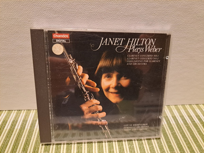Weber:Janet Hilton plays Weber-CBSO/Neeme Järvi CD