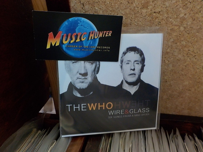 THE WHO - WIRE & GLASS UUSI PROMO CDR SINGLE