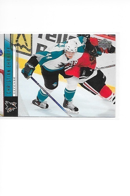 2006-07 Upper Deck #167 Christian Ehrhoff San Jose Sharks