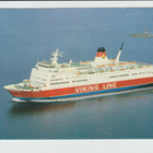 Postikortti, LAIVA  M/S ROSELLA, Naantali leima - pikkukuva 1