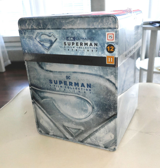 Superman 5-movie 4k steelbook collection