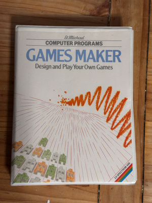 Games Maker – ZX Spectrum 48K, 2 kasettia, laatikkoversio