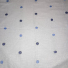 Vaalealla pohjalla sinisiä palloja 51x246cm - pikkukuva 1