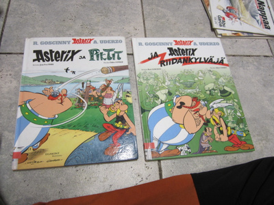 ASTERIX JA PIKTIT & ASTERIX JA RIIDANKYLVÄJÄ ( kovakantiset