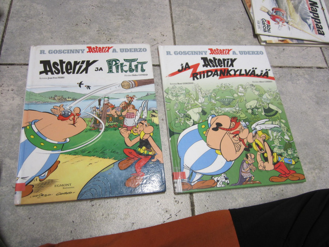 ASTERIX JA PIKTIT & ASTERIX JA RIIDANKYLVÄJÄ ( kovakantiset