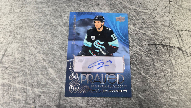 Calle Jarnkrok 2021-22 Ovation Praised Penmanship Auto