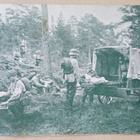 Haavoittuneita tuodaan JSP:lle, Kenttäpostia 1941 - pikkukuva 1