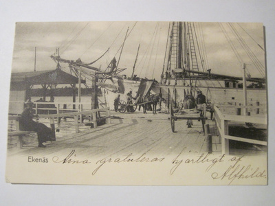 VANHA Postikortti Tammisaari ennen-1905