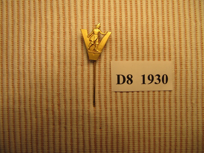 Vasaloppet rintamerkki 9:s hiihto 1930
