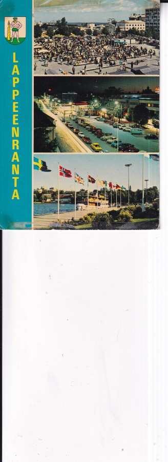 Lappeenranta, vaakuna, sommitelmakortti    b690